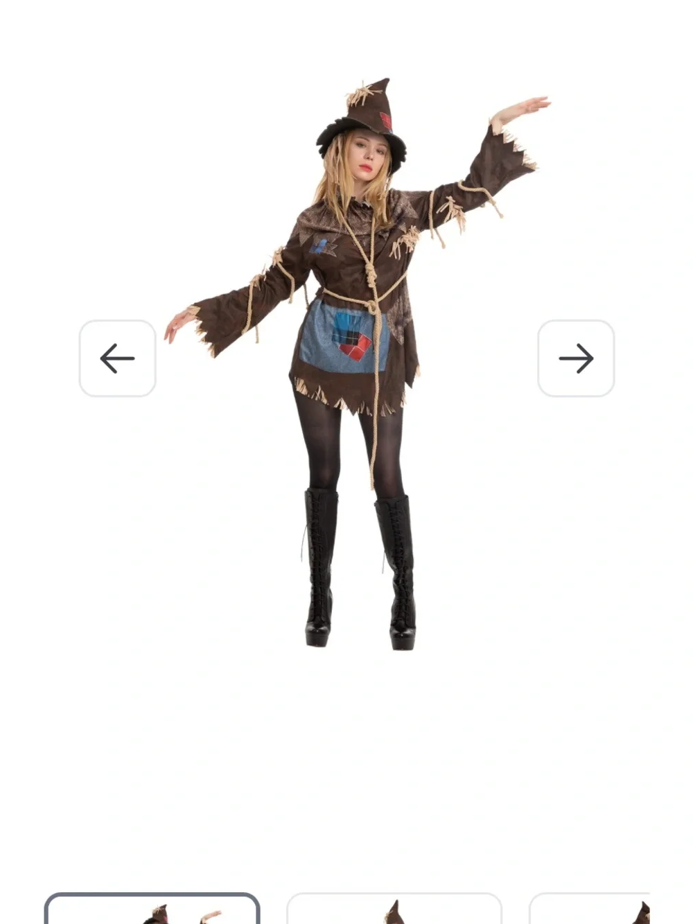 Spooktacular Creations Halloween Women Scarecrow Costume